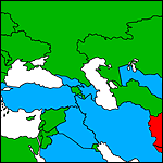 Map of Central Asia